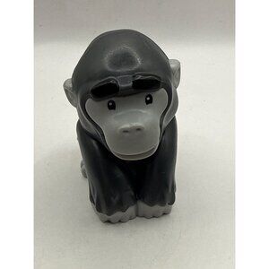 Fisher Price Little People Gorilla Zoo Safari Noahs Ark Animal Mattell